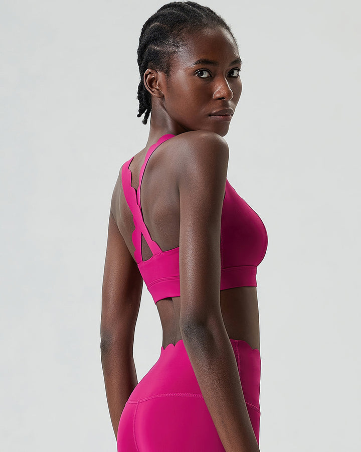 Elowen Sports Bra - Raspberry