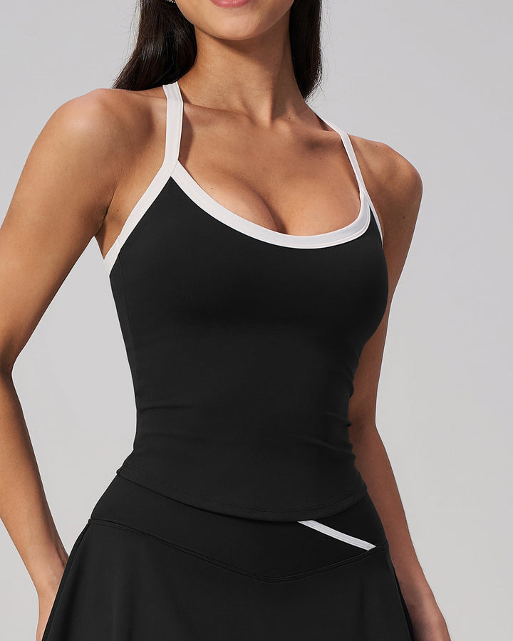 Elysia Tank Top - Black