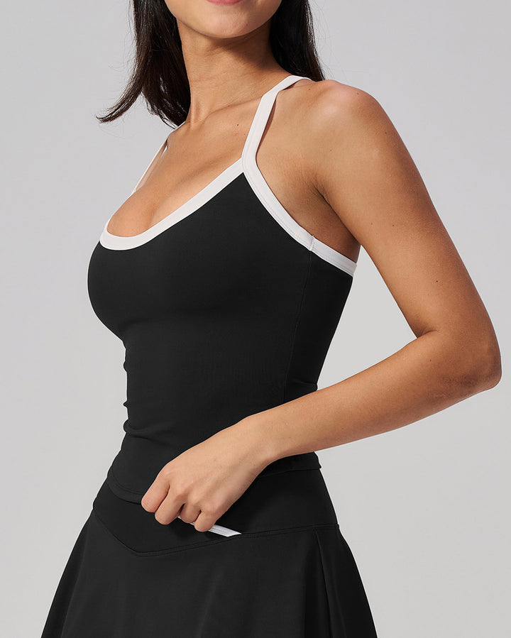 Elysia Tank Top - Black