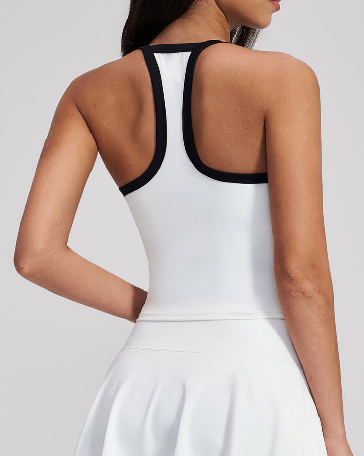 Elysia Tank Top - White