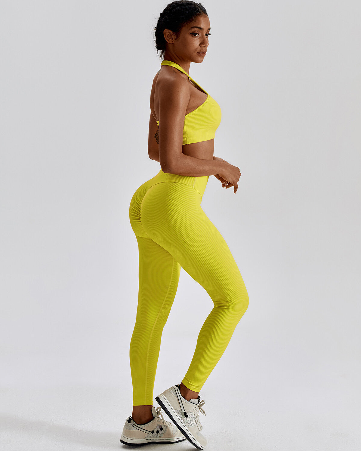 Erin Sports Bra - Yellow