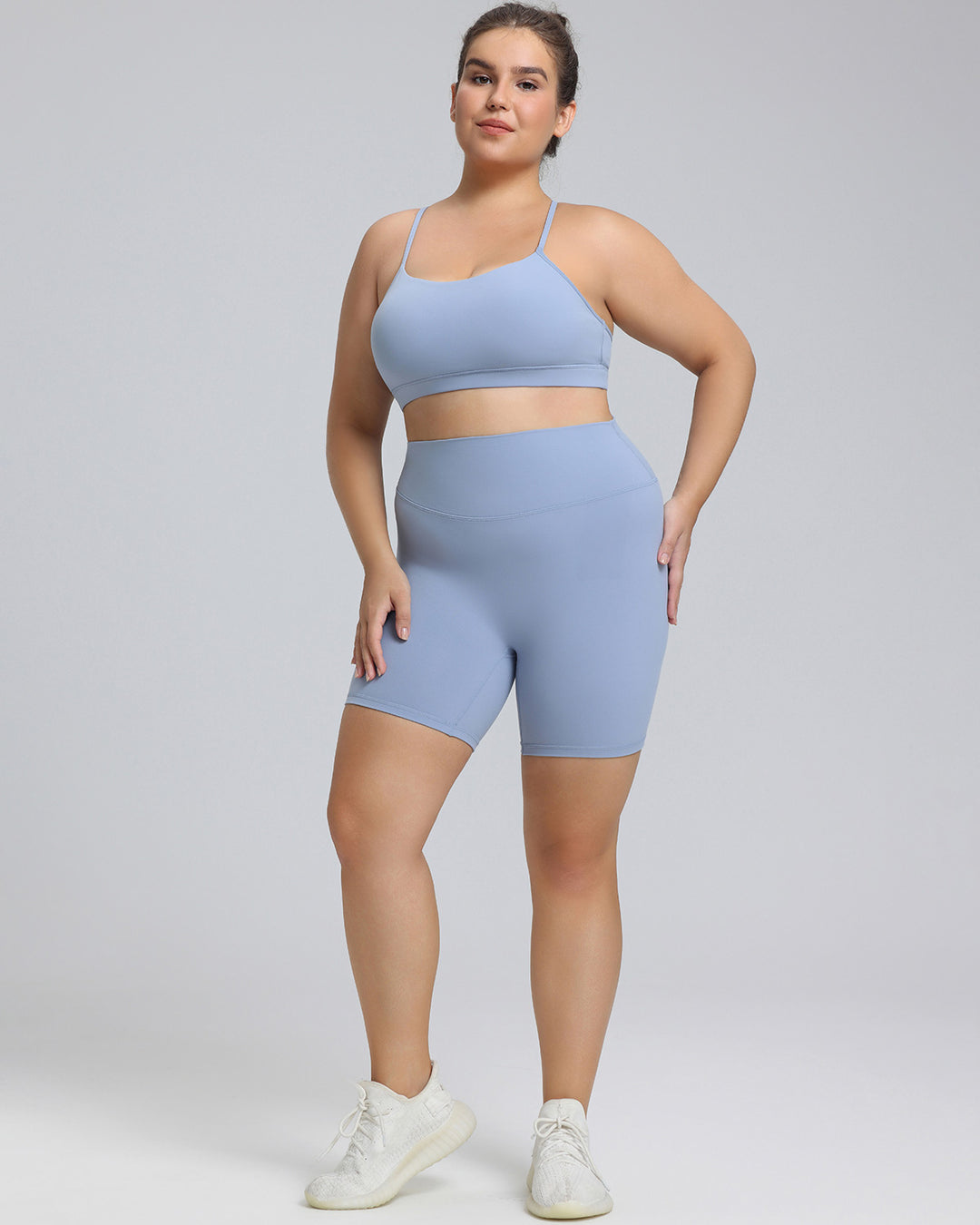 Eurydice Seamless Shorts - Blue