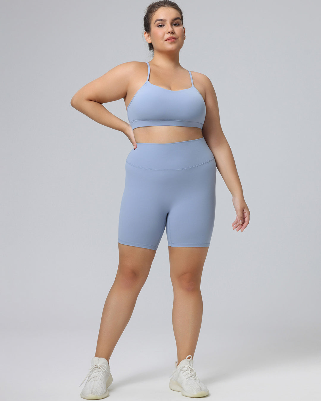 Eurydice Seamless Shorts - Blue