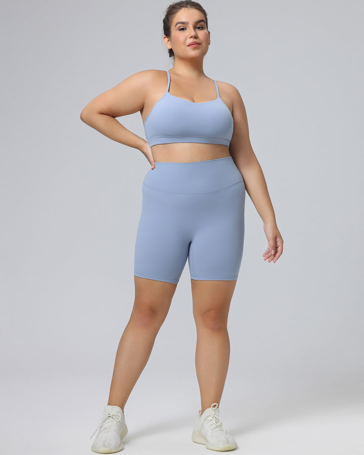 Eurydice Seamless Shorts - Blue