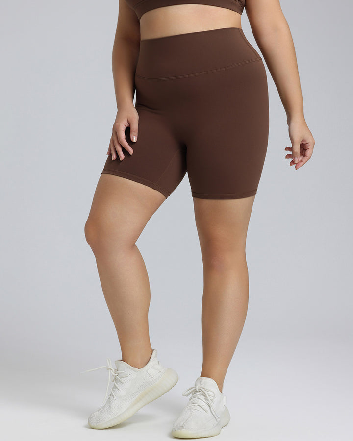 Eurydice Seamless Shorts - Brown