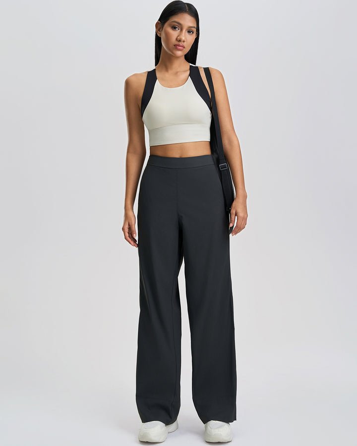 Evadne Crop Top - White
