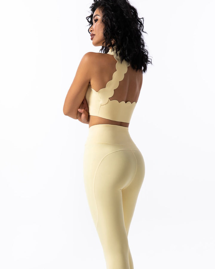 Evara Crop Top - Yellow