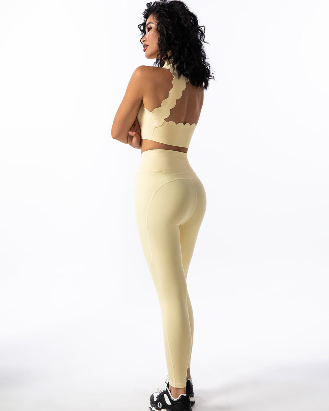 Evara Crop Top - Yellow