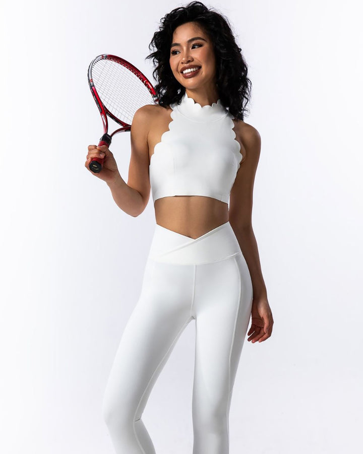 Evara Leggings - White