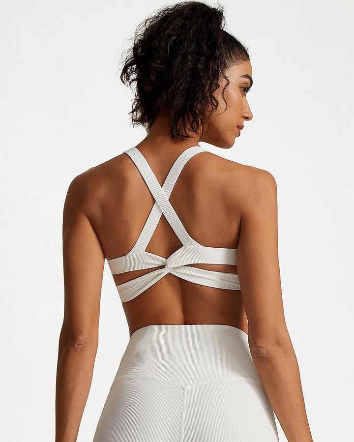 Sabrina Active Bra - White