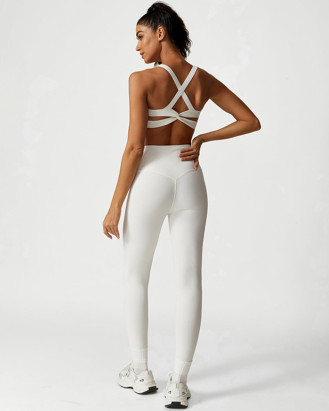 Sabrina Active Bra - White