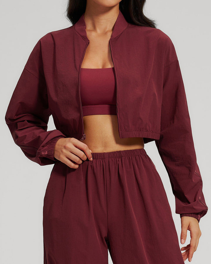 Farah Jacket - Cherry Red