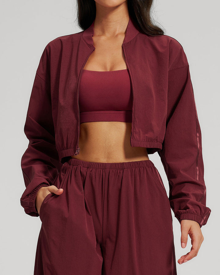 Farah Jacket - Cherry Red