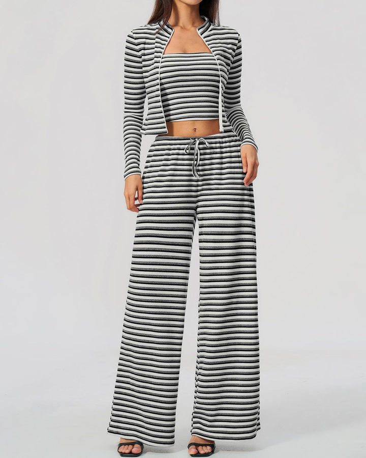 Gaia Crop Top - Grey