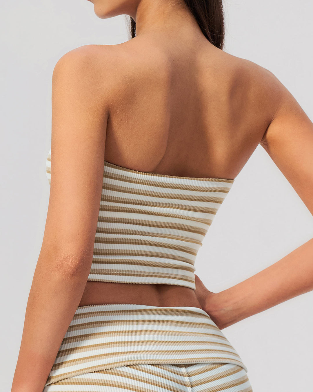 Gaia Crop Top - Khaki