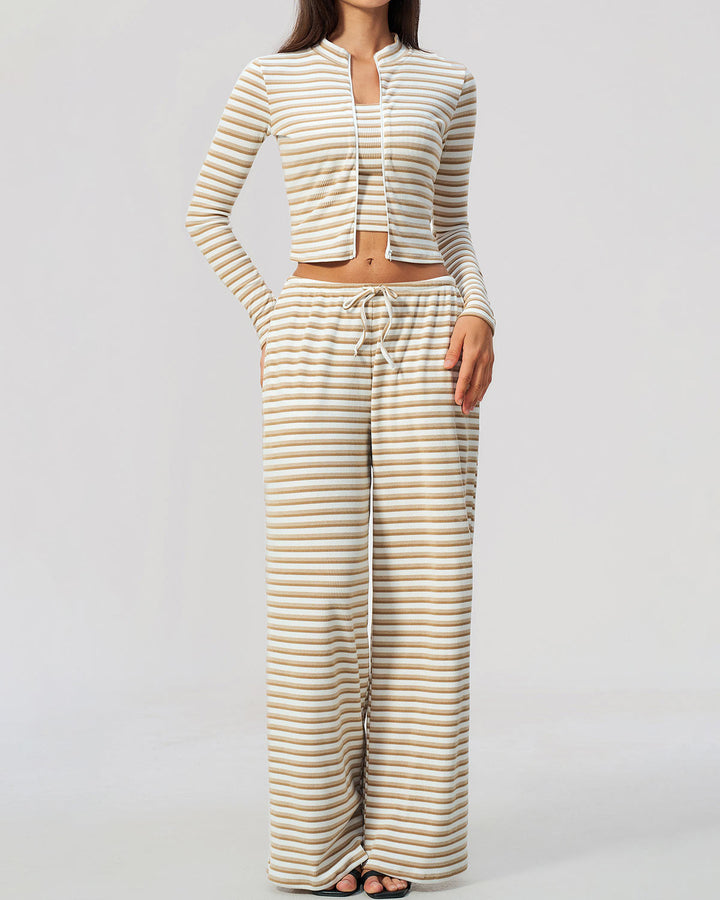 Gaia Crop Top - Khaki