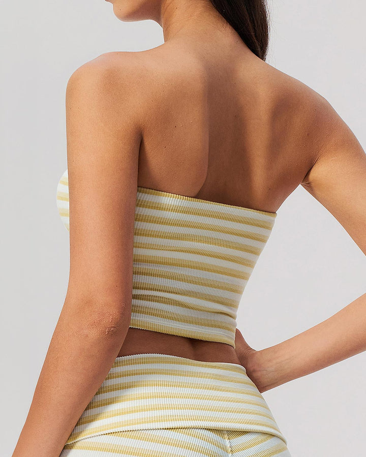 Gaia Crop Top - Yellow