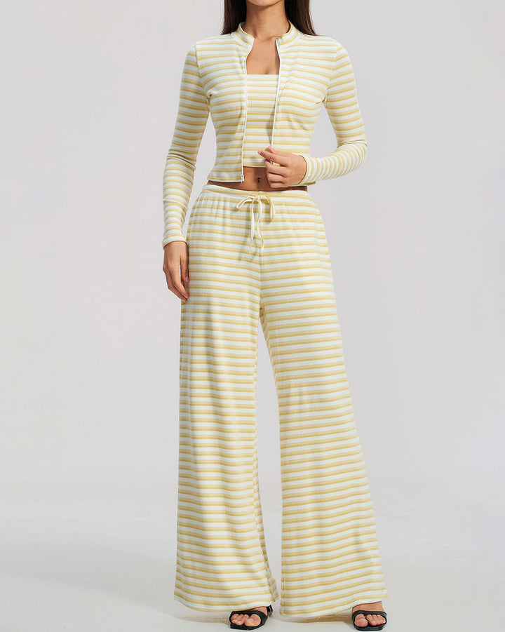 Gaia Crop Top - Yellow
