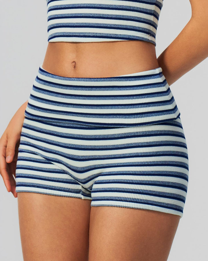 Gaia Seamless Shorts - Navy