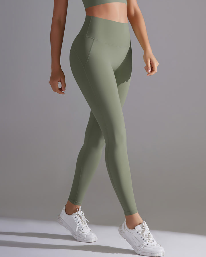 Giselle Seamless Leggings - Army Green