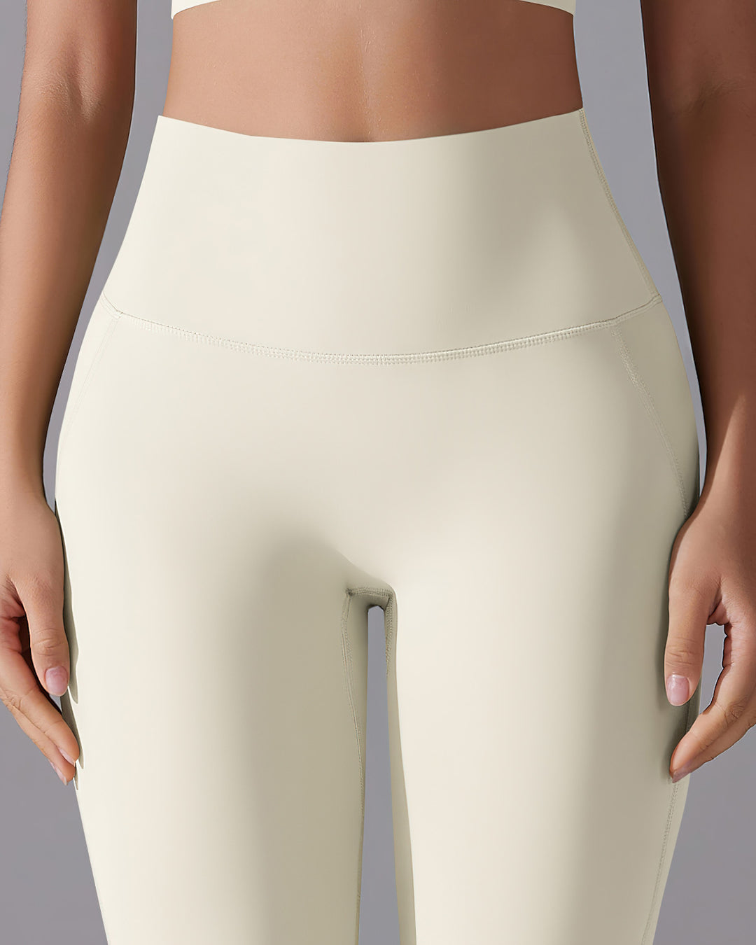 Giselle Seamless Leggings - Beige