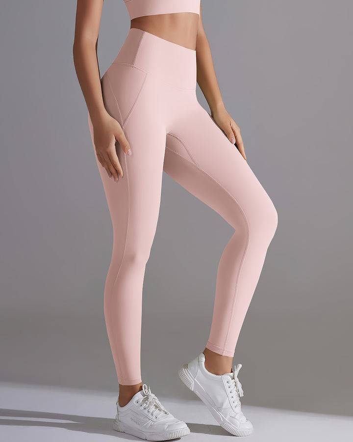 Giselle Seamless Leggings - Blush Pink
