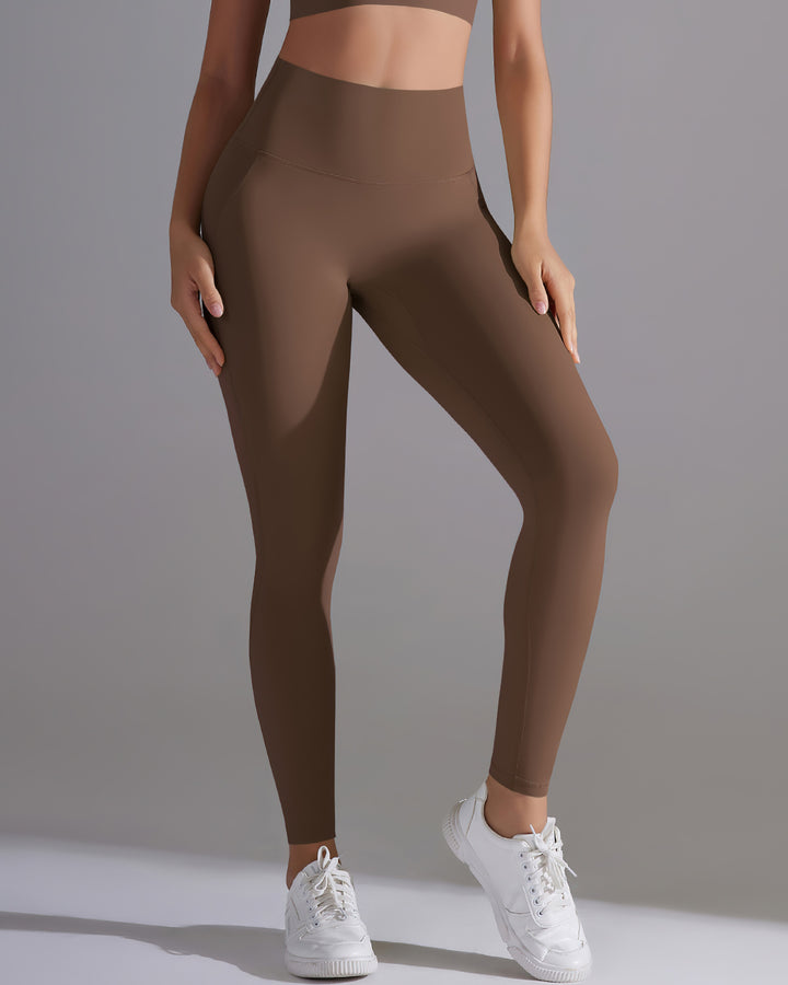Giselle Seamless Leggings - Brown