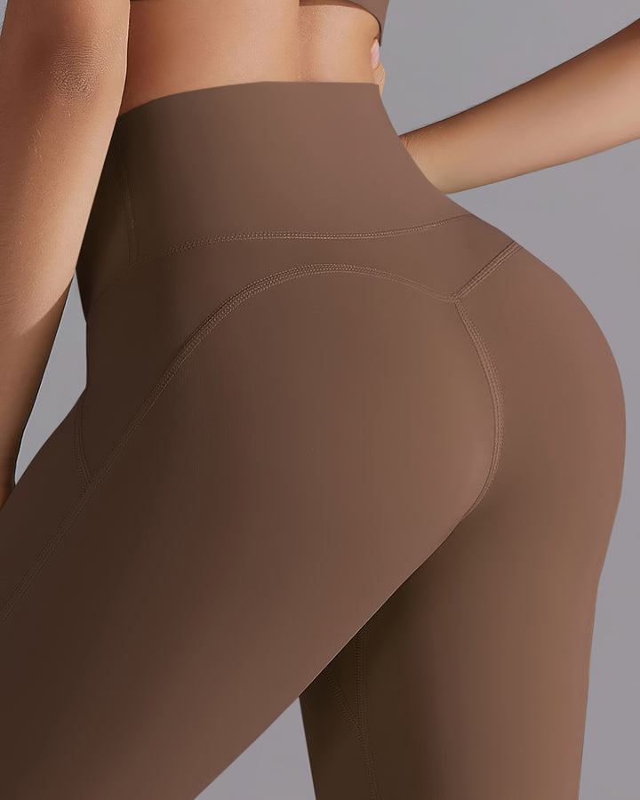 Giselle Seamless Leggings - Brown