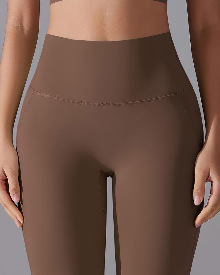 Giselle Seamless Leggings - Brown