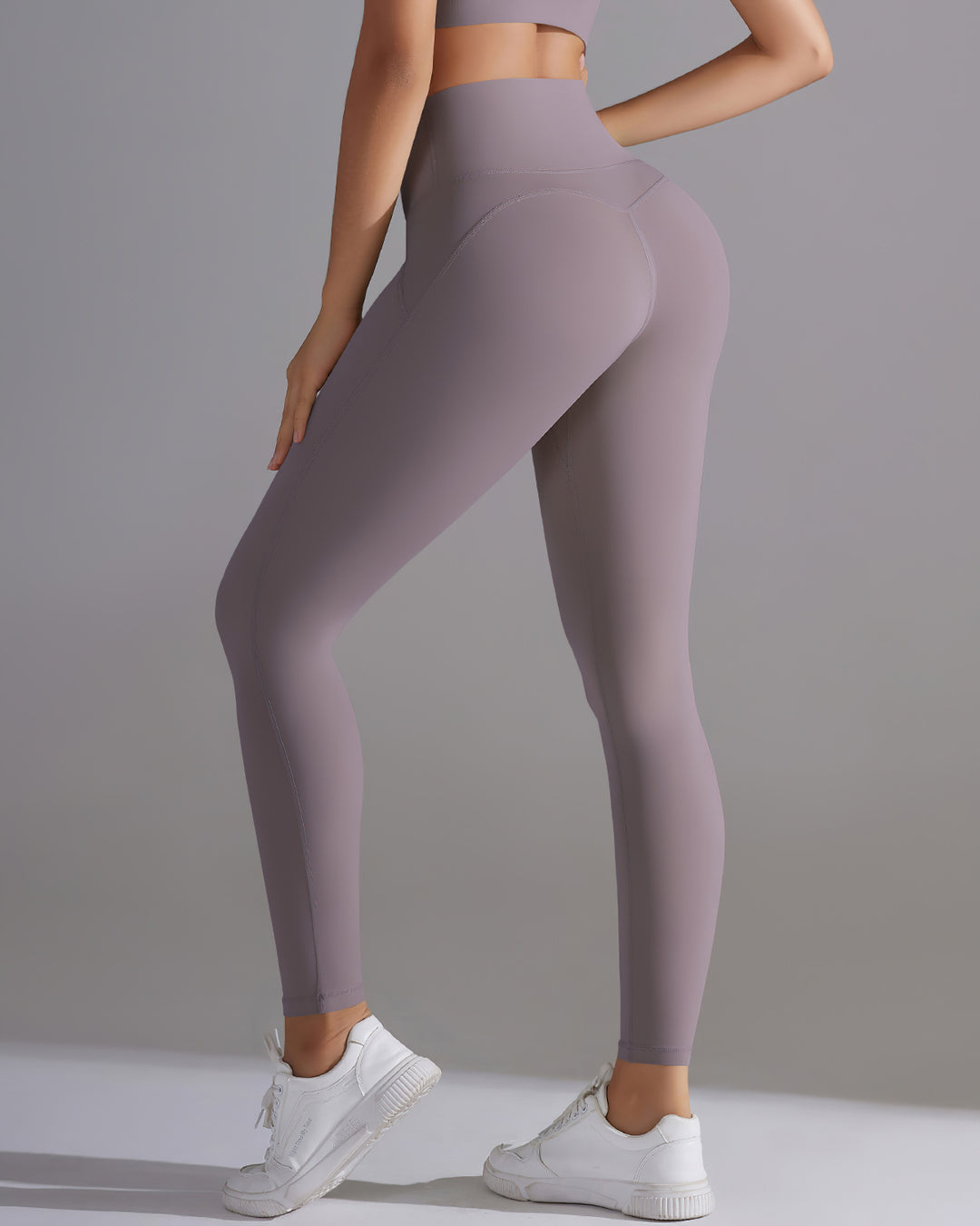 Giselle Seamless Leggings - Dusty Plum