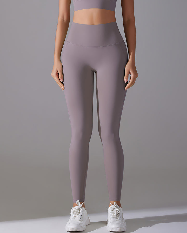 Giselle Seamless Leggings - Dusty Plum