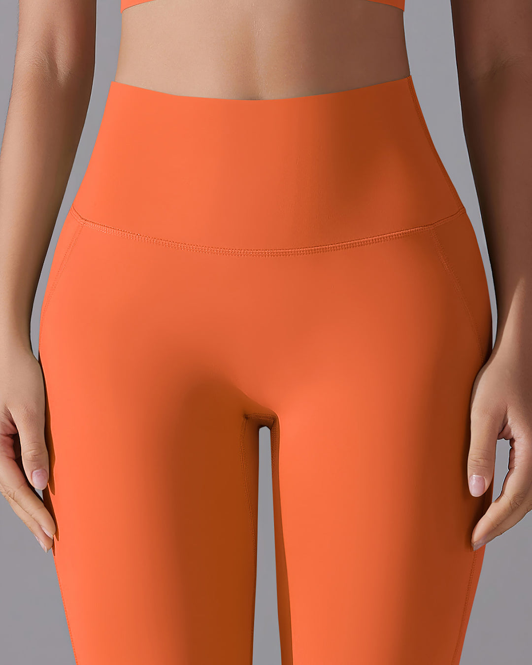 Giselle Seamless Leggings - Orange