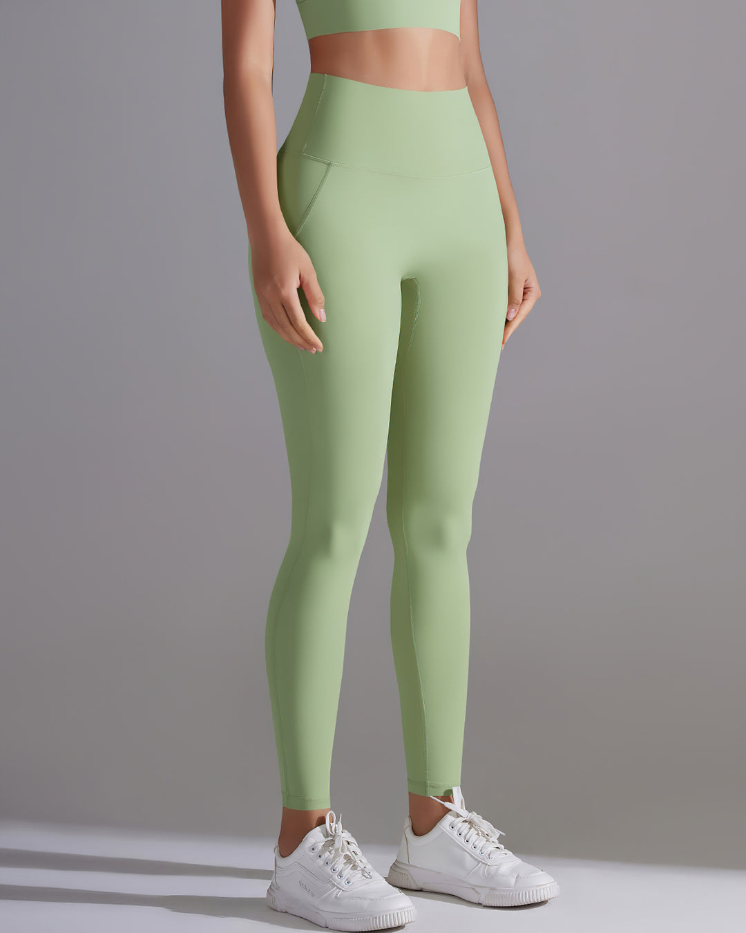 Giselle Seamless Leggings - Sage Green