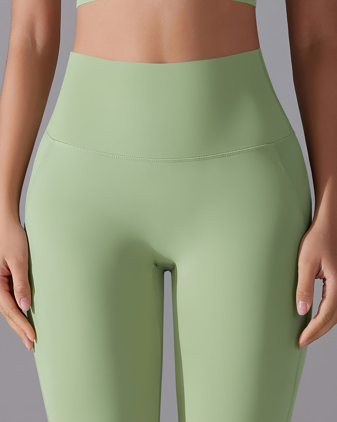 Giselle Seamless Leggings - Sage Green