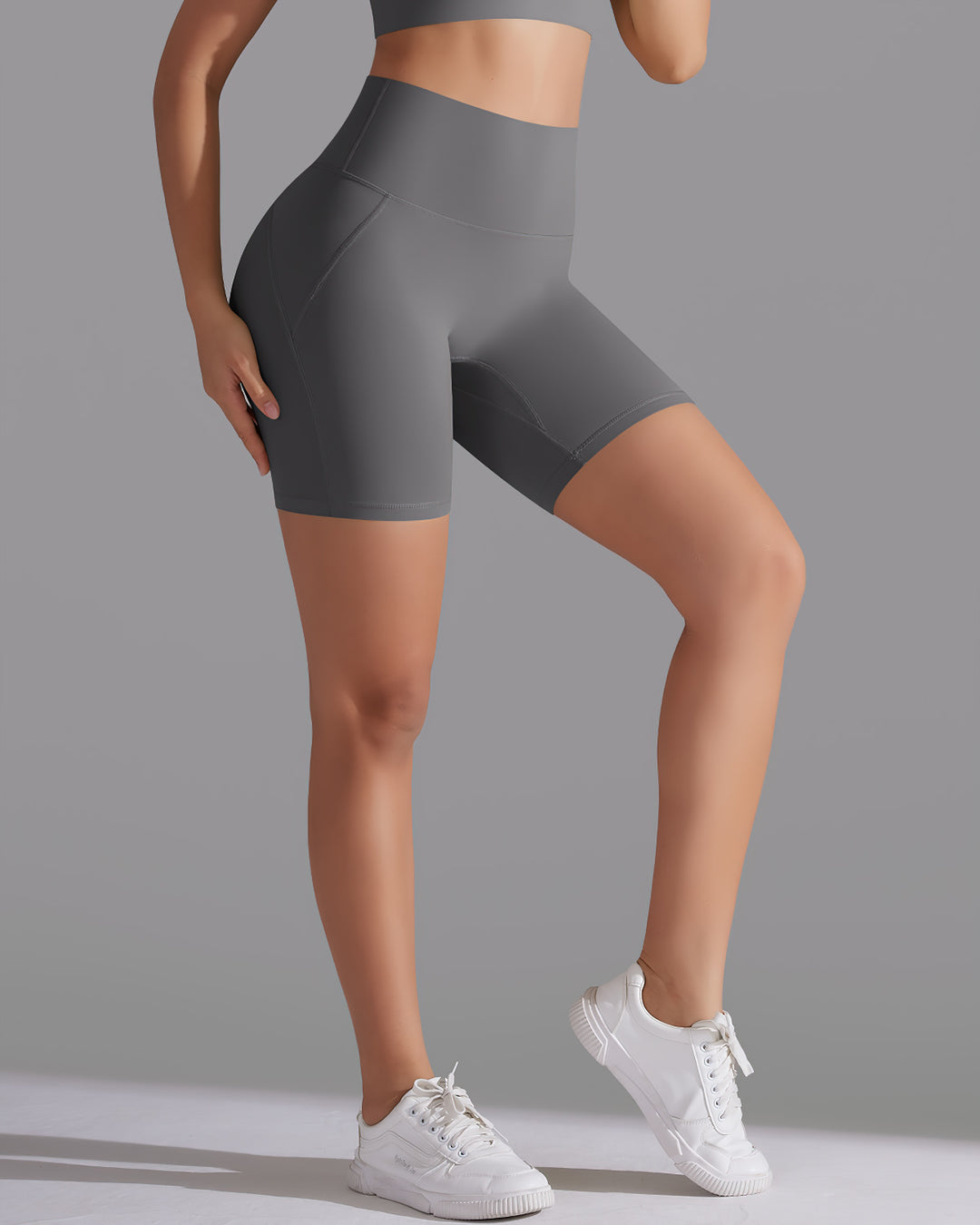 Giselle Seamless Shorts - Grey