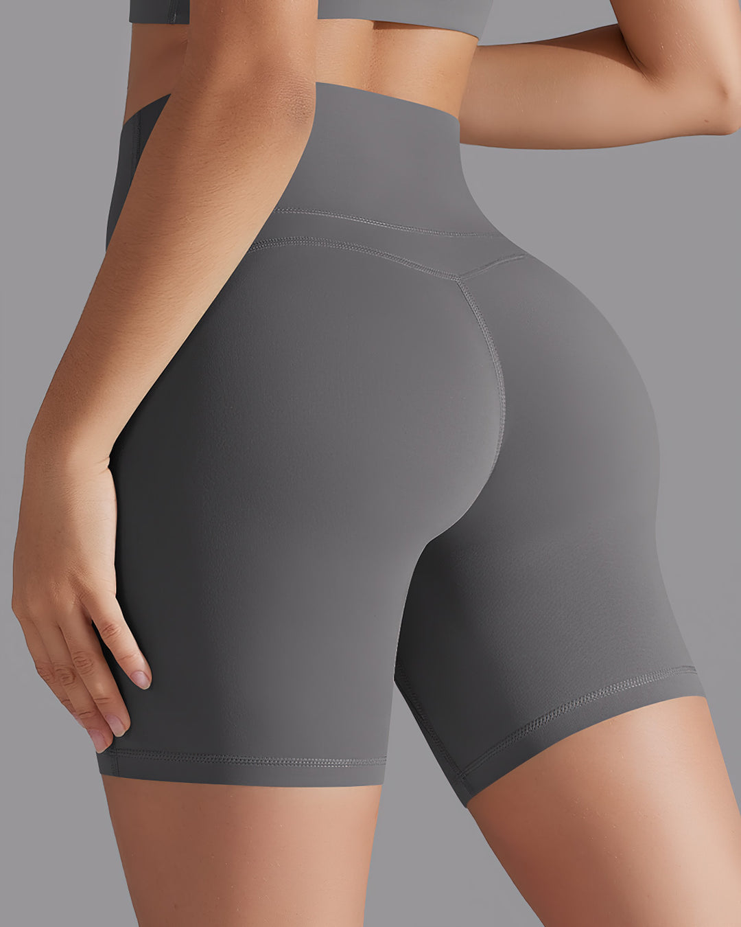 Giselle Seamless Shorts - Grey