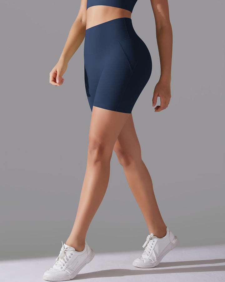 Giselle Seamless Shorts - Navy