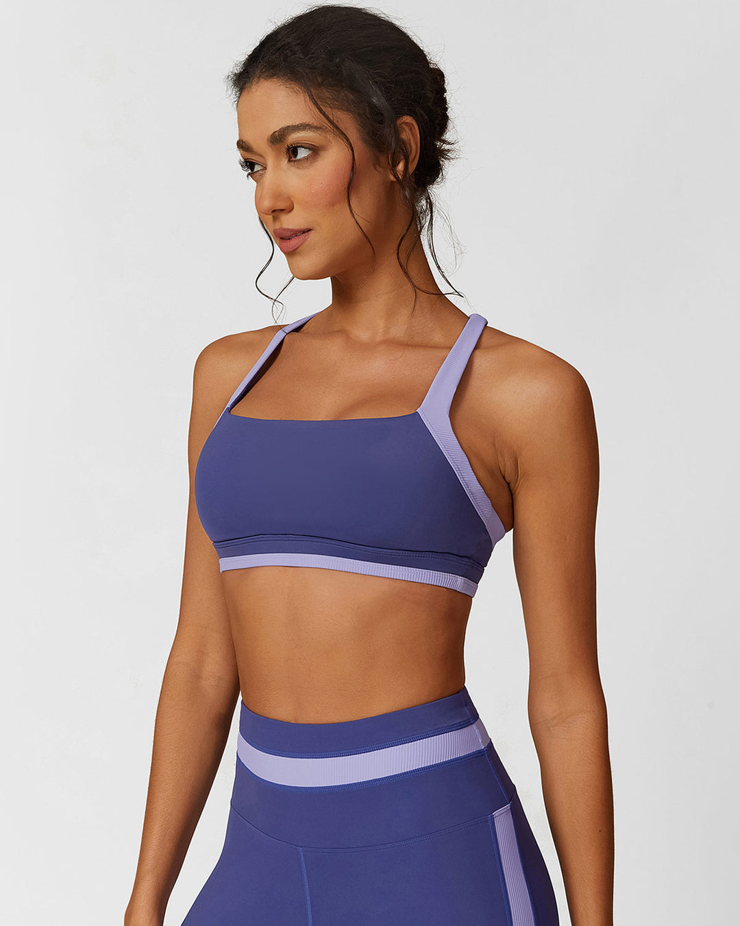 Guinevere Sports Bra - Blue