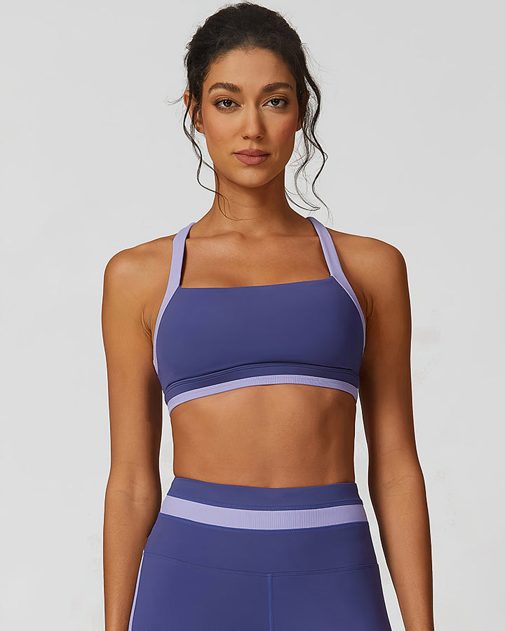 Guinevere Sports Bra - Blue