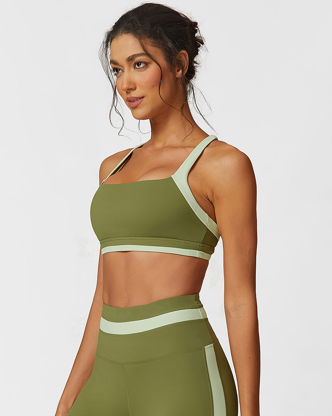 Guinevere Sports Bra - Green