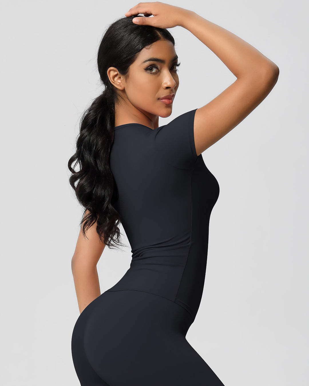 Gwen Active Top - Black