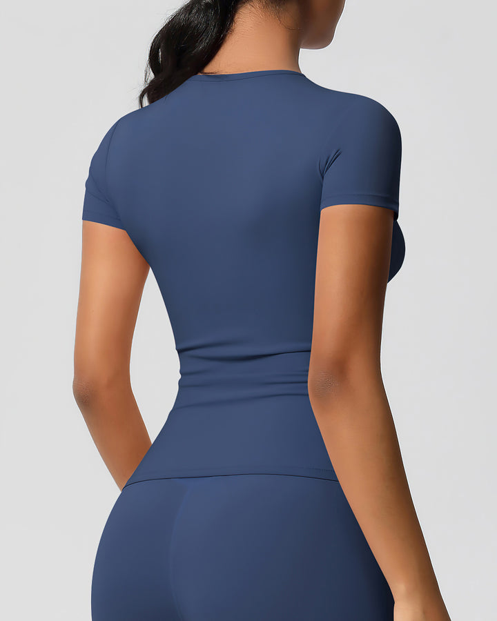 Gwen Active Top - Navy