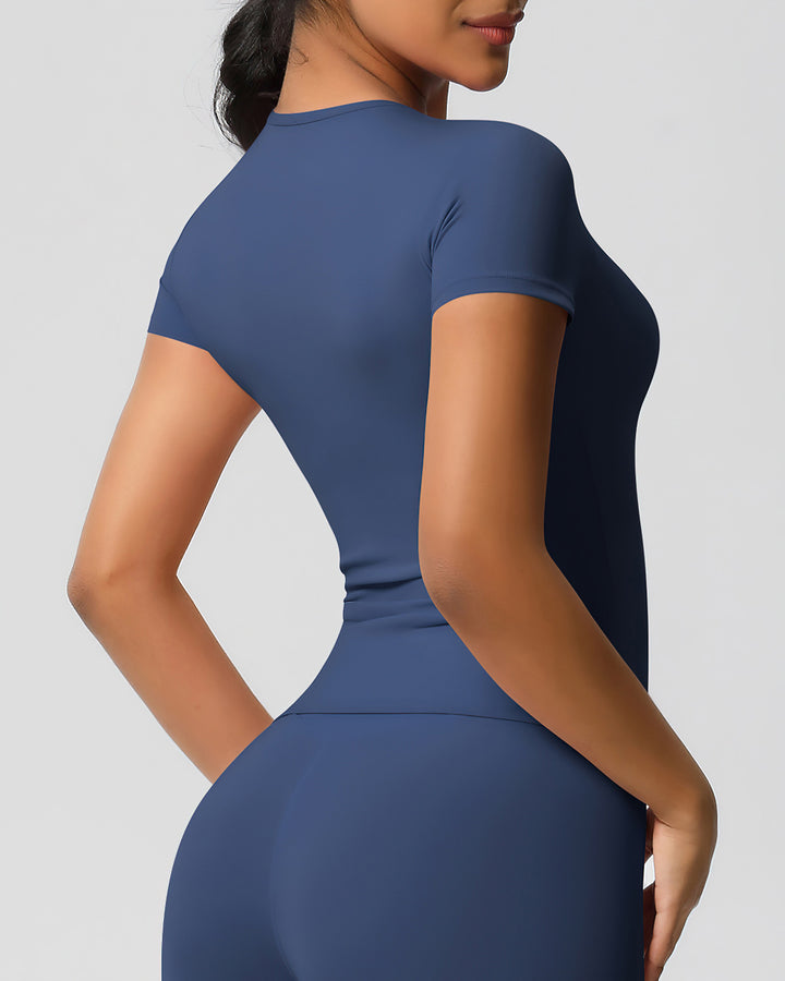 Gwen Active Top - Navy