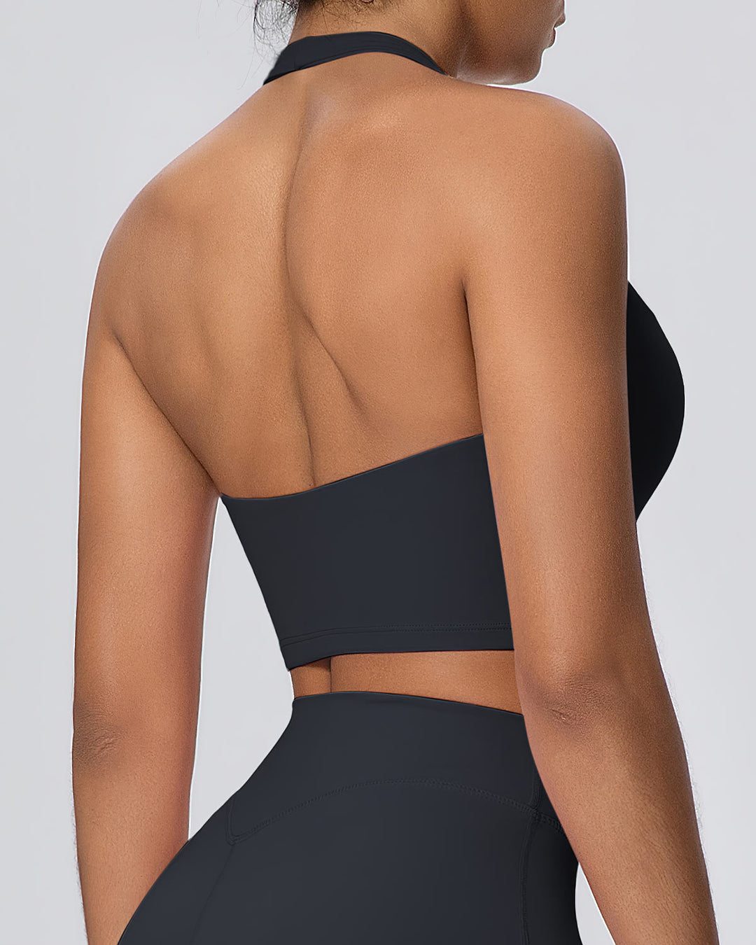 Gwen Halter Top - Black