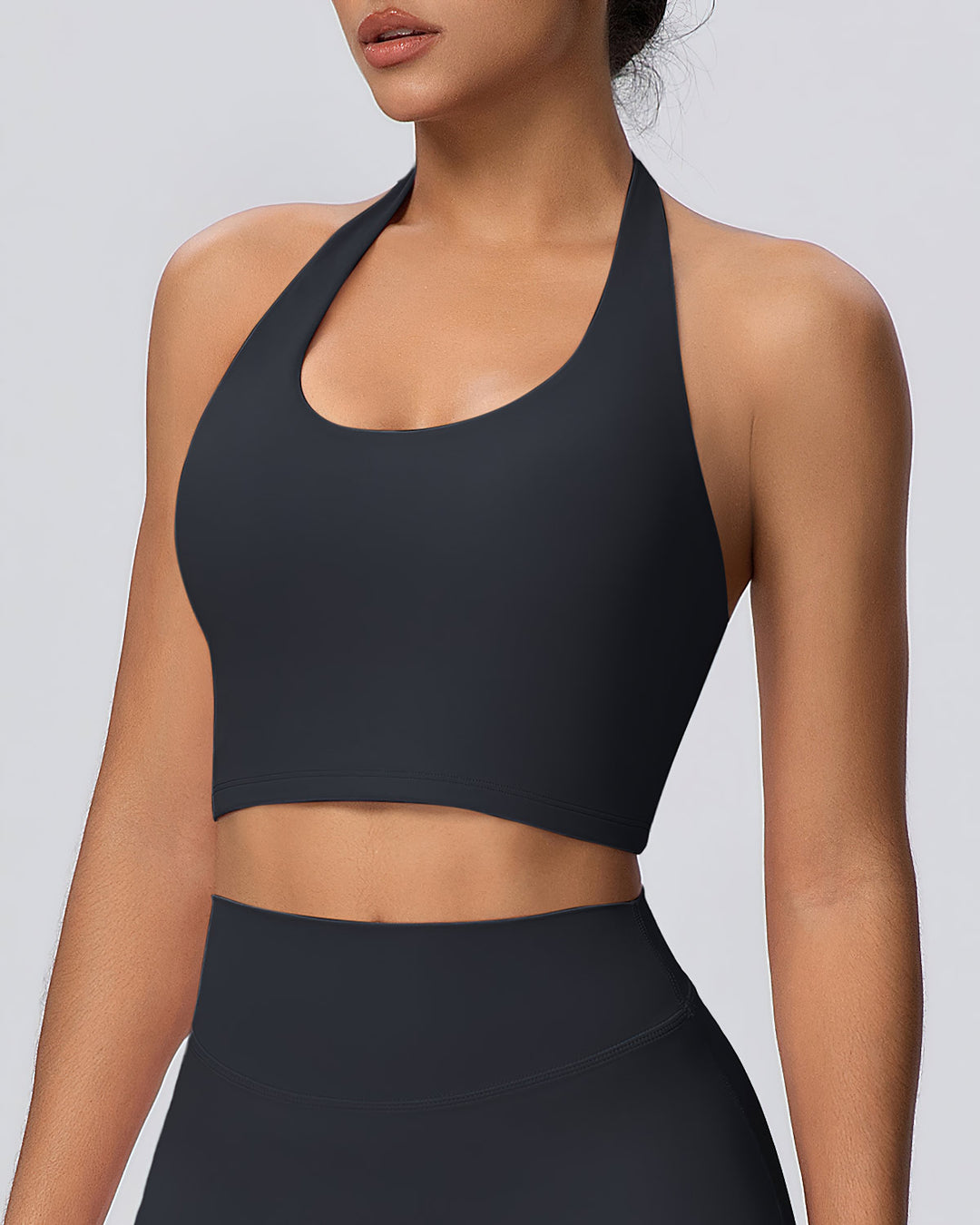Gwen Halter Top - Black