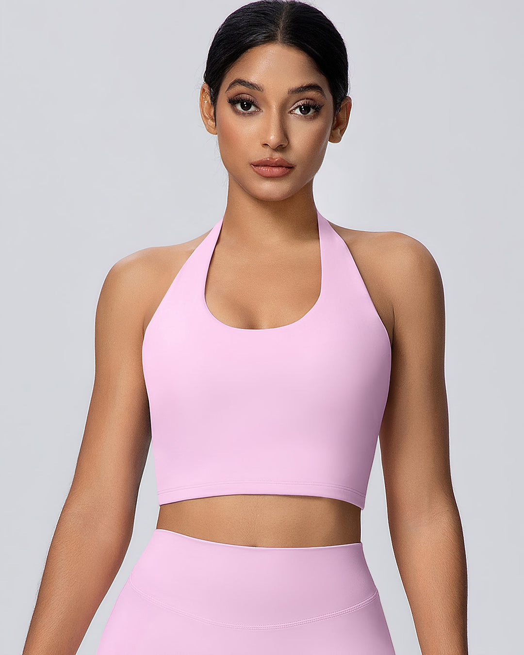 Gwen Halter Top - Pink