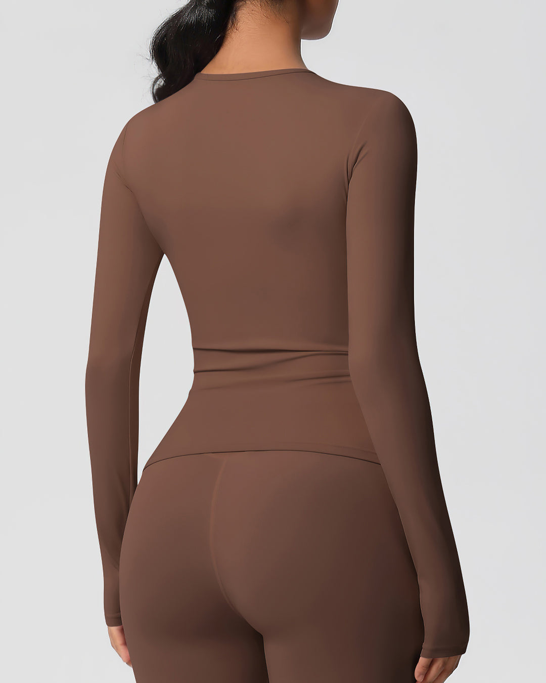 Gwen Long Sleeve - Brown