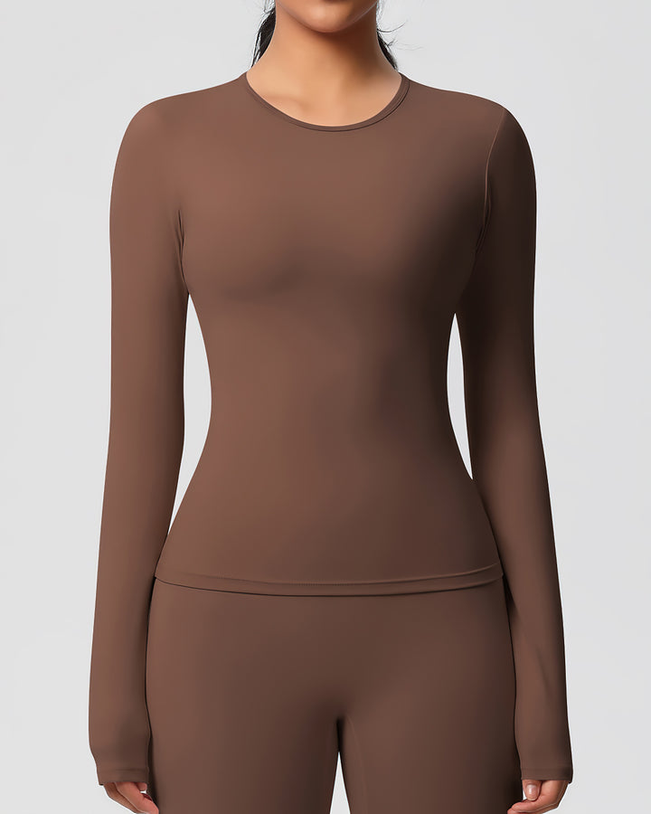 Gwen Long Sleeve - Brown