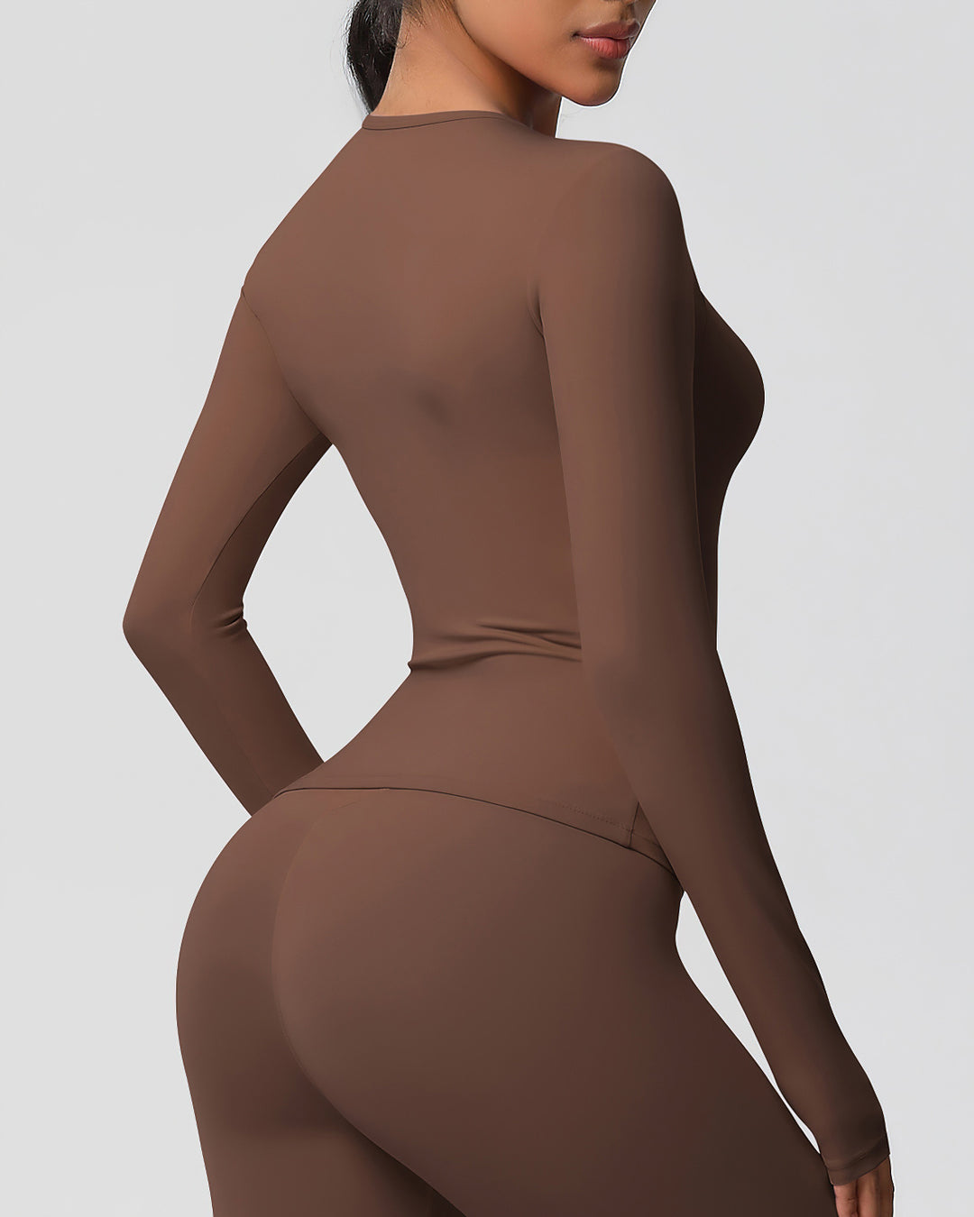 Gwen Long Sleeve - Brown