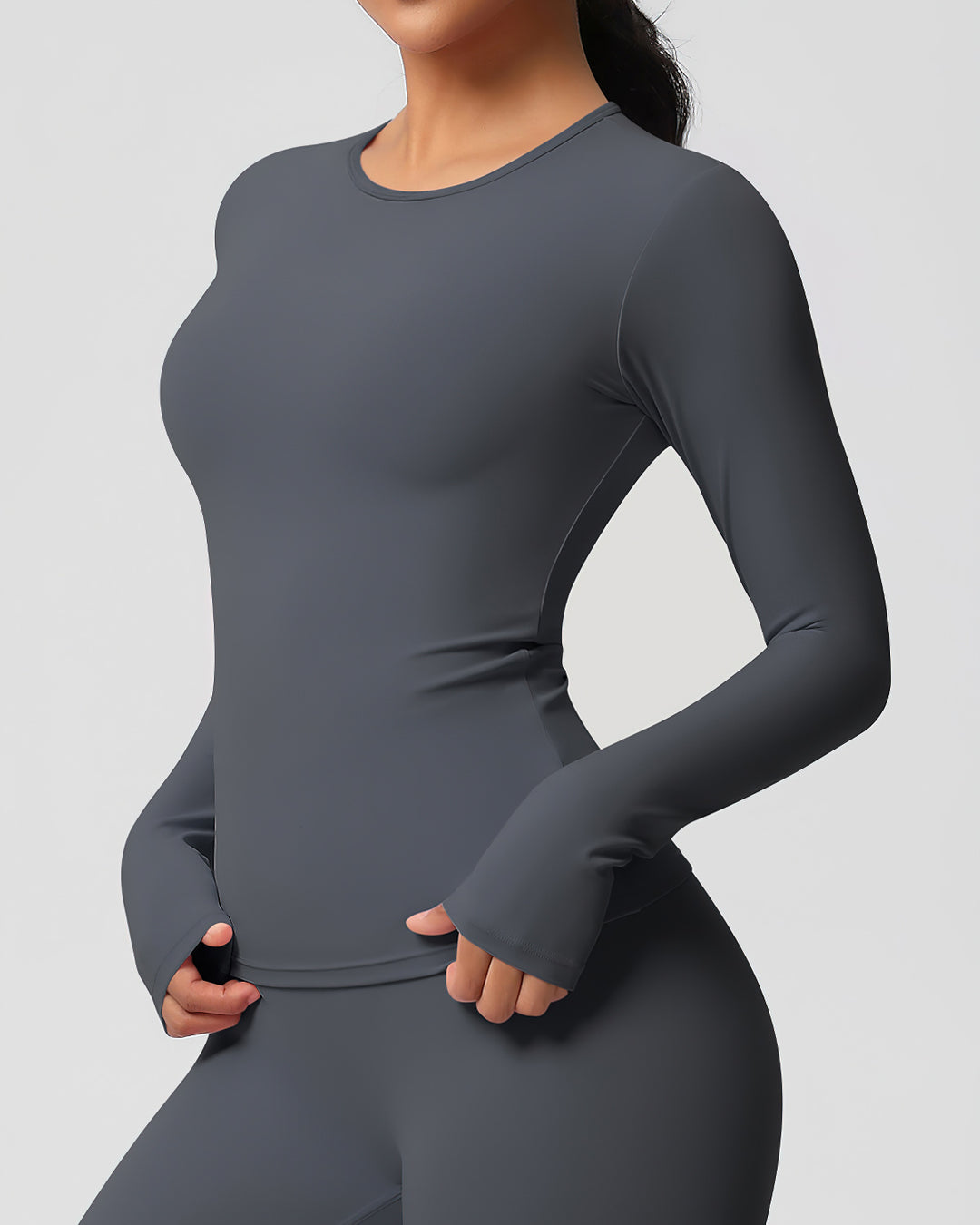 Gwen Long Sleeve - Dark Grey